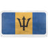 Barbados Flag Distressed YETI Tundra 75 Hard Cooler Skin
